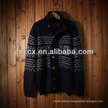 12STC0586 stylish mens knitting pattern sweater coat